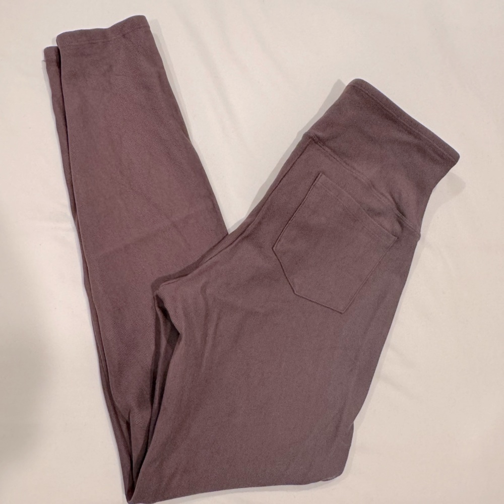 Yummie Shaping Leggings | Mauve | Pockets | High Waist